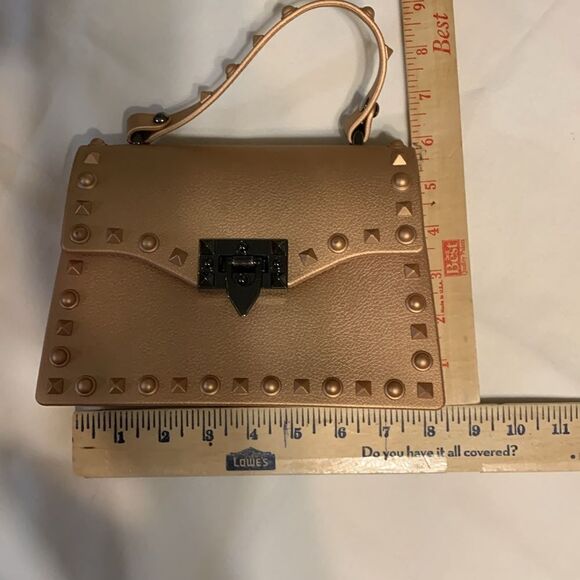 Spiked handbag and/or crossbody bag. NWOT - Picture 4 of 10